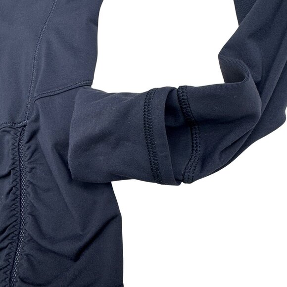 Lululemon Women's Black 1/4 Zip LS Pull Over Activewear, Size S - Picture 5 of 7
